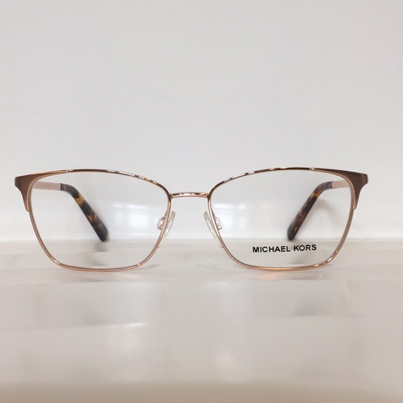 michael kors rose gold glasses frames